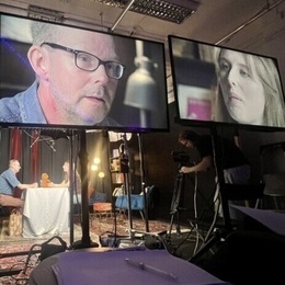 Scen från kurs i filmskådespeleri/ Cinemantrix Scen från kurs i filmskådespeleri/ Cinemantrix