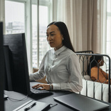 Fotografering 'Back to Work'