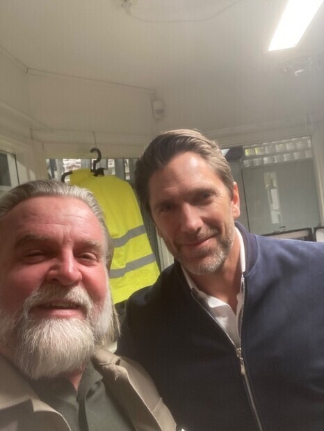 Jag och huvud rolls innehavaren