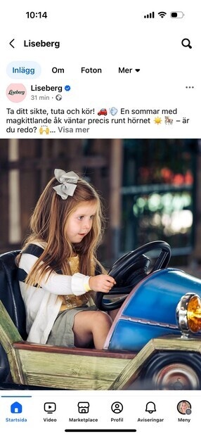 Kul dag på tomt Liseberg