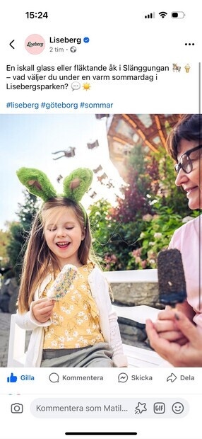 Perfekt dag på Liseberg Perfekt dag på Liseberg