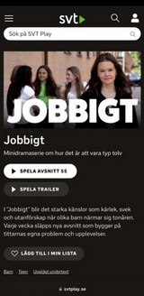 Jag som frontpage för ?Jobbigt? Jag som frontpage för ?Jobbigt?