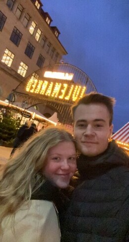 Billede af mig og min kæreste Billede af mig og min kæreste