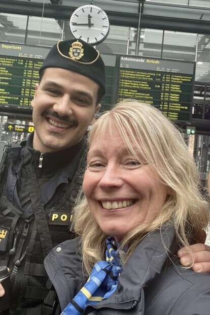 Inspelning Tunna Blå Linjen