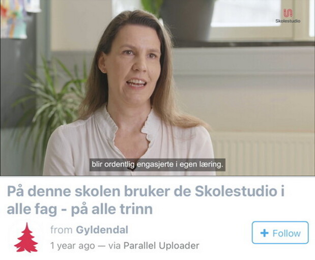 Reklamefilm for Gyldendal