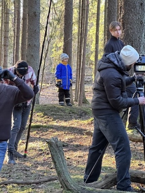 Filminspelning med Kulturama
