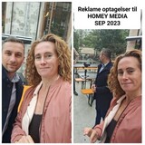 Reklame film optagelse.