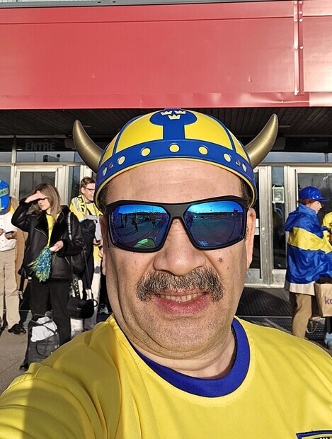 Supporter och sportfan.