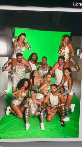 Minor role in a film