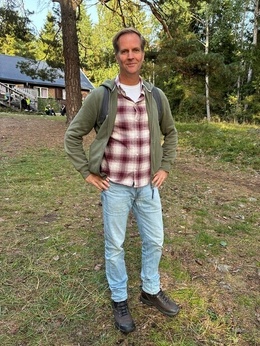 Trevlig inspelning i naturen för Maria Wern Trevlig inspelning i naturen för Maria Wern