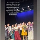 Föreställning på Regina Teatern!