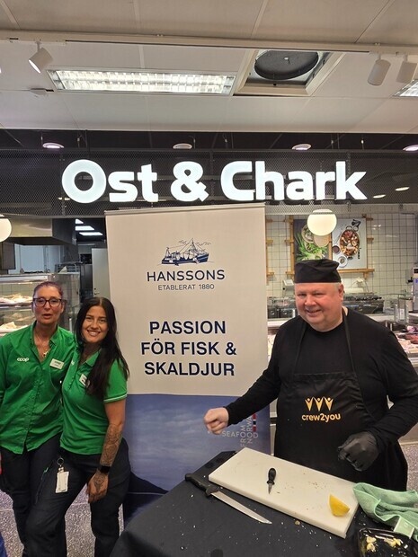 Provsmakning i butik