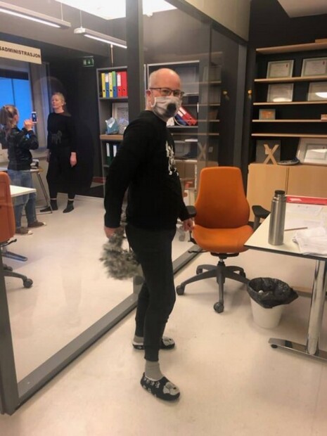 Opptak fra filminnspilling