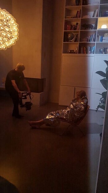 Rolig filminspelning