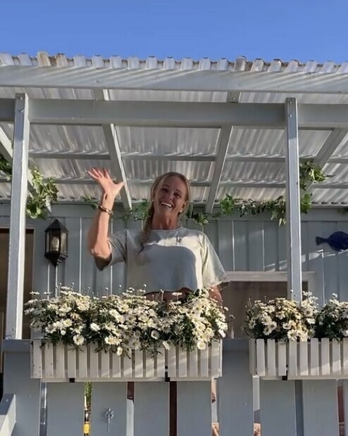 Fra innspilling av ?Neste sommer?