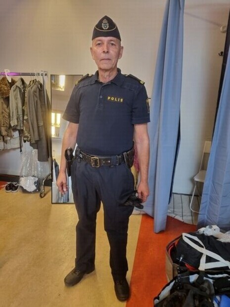 Uniformerad polis