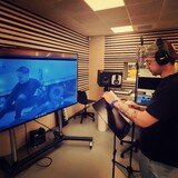 Opptak av offscreen lyd med skuespiller