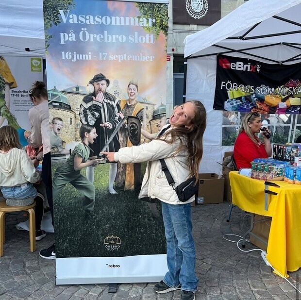 Spännande modellbild