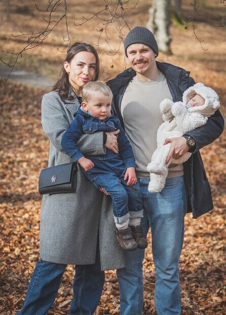 Modelluppdrag med familj