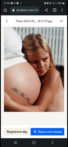 Meg og lillebror loading