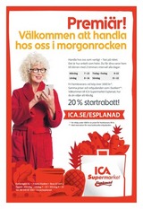 iCA Esplanaden reklam iCA Esplanaden reklam