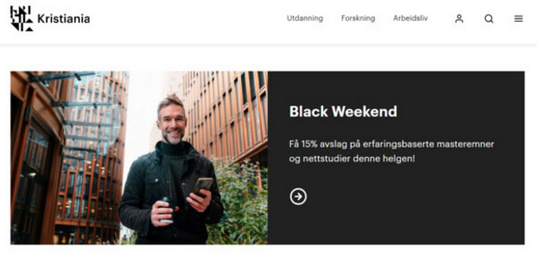 Webkampanje videreutdanning Webkampanje videreutdanning
