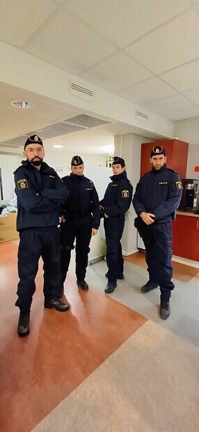 S kul vi hade tillsammans, Sebastian, jag, Sanja & Ali.
