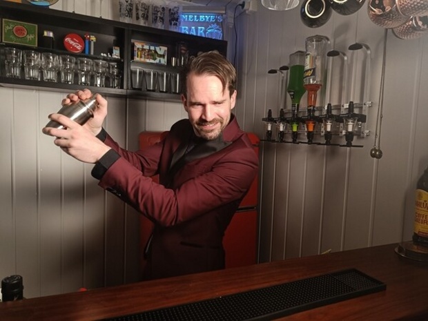 Backstage bilde - Pille for Landet