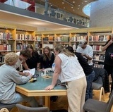 Inspelning till Universitets reklamfilm