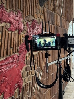 Statist på inspelning av Permafrost Statist på inspelning av Permafrost