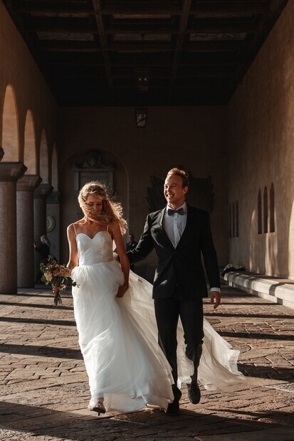 Rolig brllopsfotografering