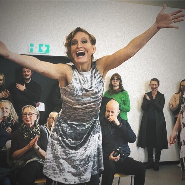 Artist Clare Strand made clothes from Arkiv