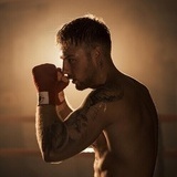 Rolig inspelning som boxare