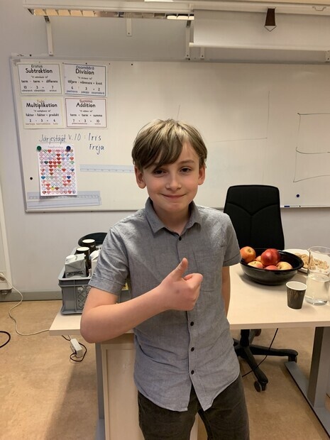 Fikarum på Thank you for the music