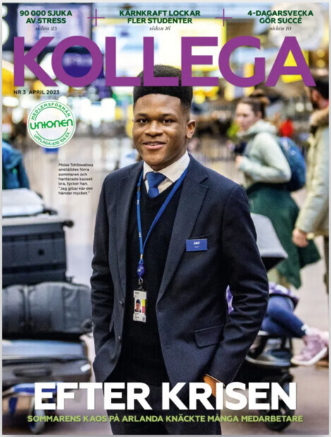 Tidningen kollega omslag