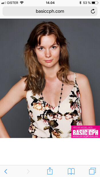 Da jeg var model hod Basic Cph Da jeg var model hod Basic Cph