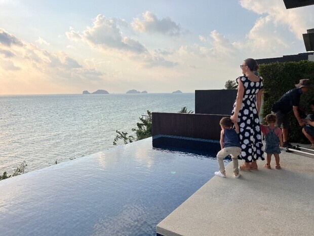 Hilton Hotell Koh Samui - Utsikt fra rommet
