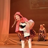 Solodans som rødhette