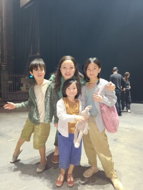 Backstage på Miss Saigon