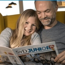 Reklam för SVD junior