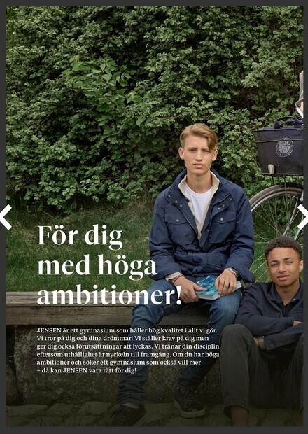 Jensen gymnasieprogram Jensen gymnasieprogram
