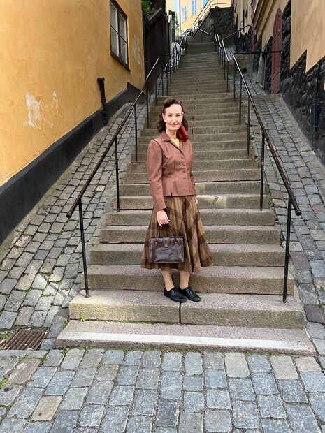 Underbar mask & kostym 50-tal