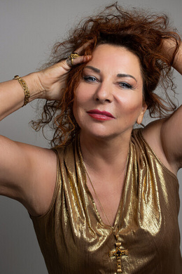 Lady in blue gold Lady in blue gold