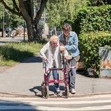 Tant med rollator