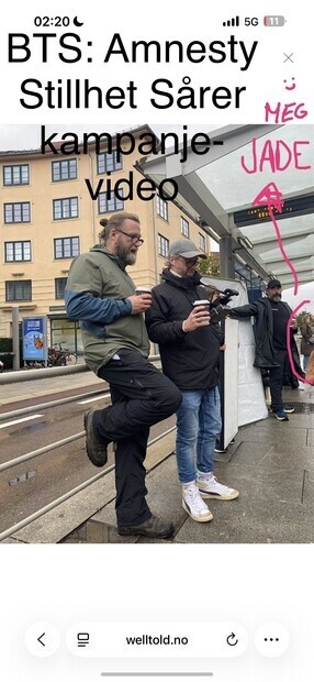 BTS av videoen