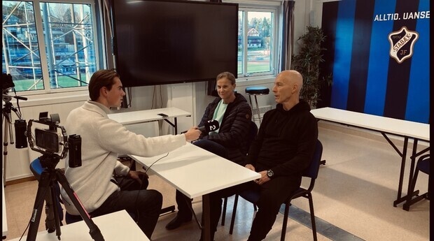 Reportasje for TV 2 Sporten