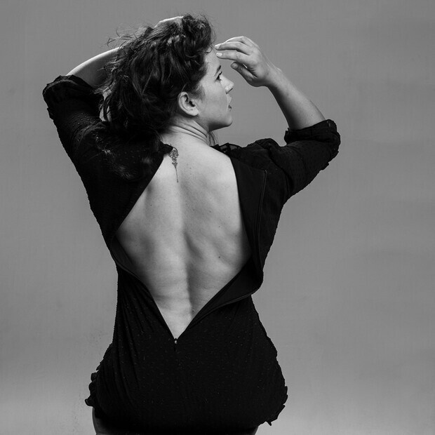 Photoshoot in a studio.