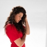 Photoshoot in a studio.