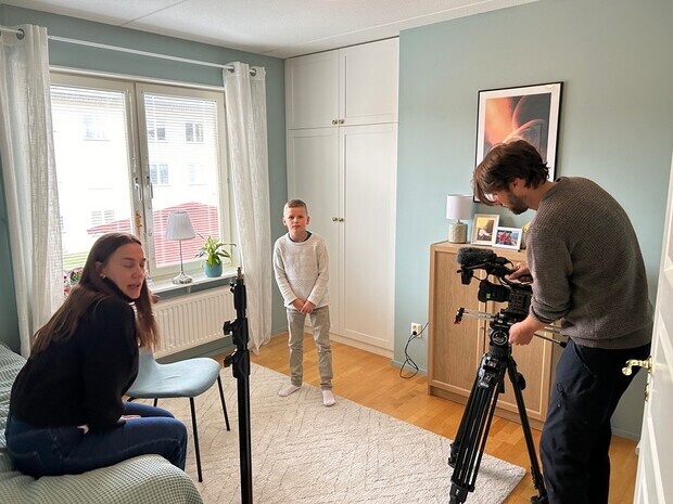 Inspelning för barnkanalen SVT Inspelning för barnkanalen SVT