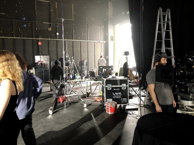 backstage